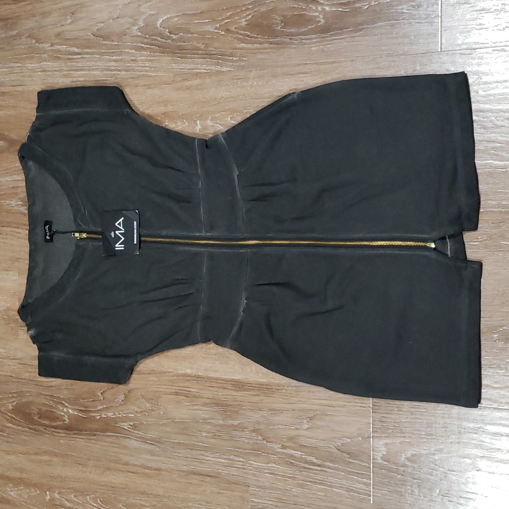 (XS-XL) NWT IMA Sweat Dress Casual Comfy Lounge Sustainable Athleisure Spacey